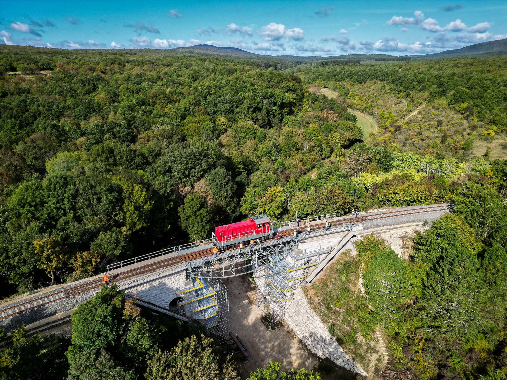 Unknown author - MÁV - Railway bridge in Gyulafirátót