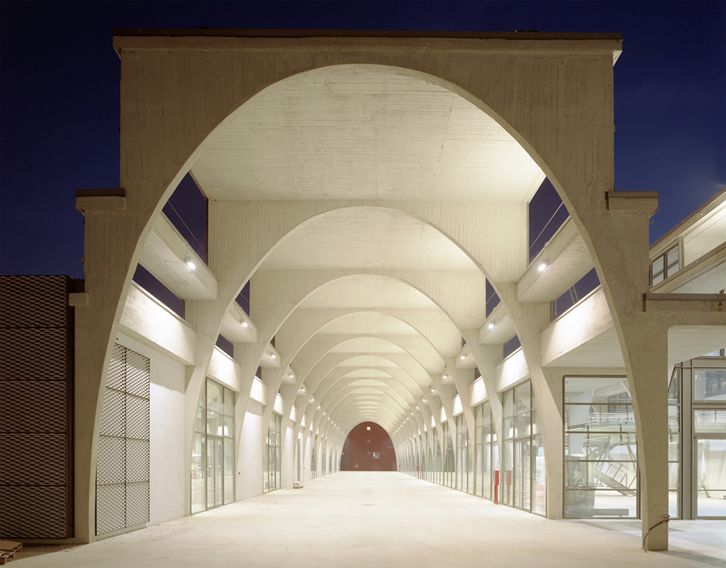 Unknown author - Umberto Cuzzi’s renovated buildings in the Olympic Village, Turin