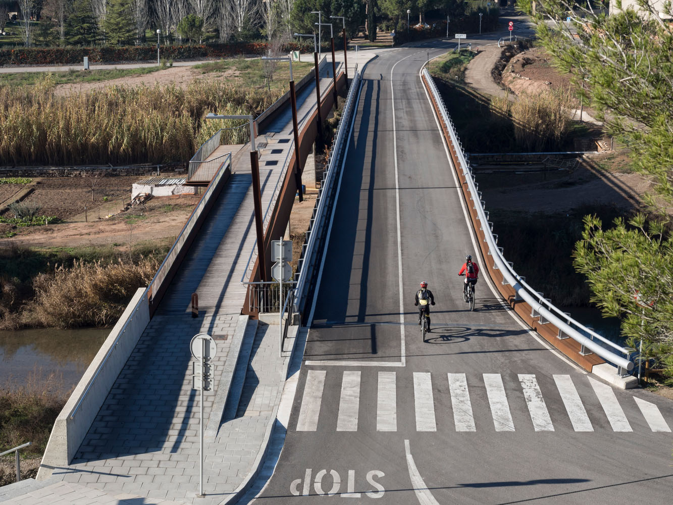 Xavier Font - Pasarela de Callús, Pont de Callús