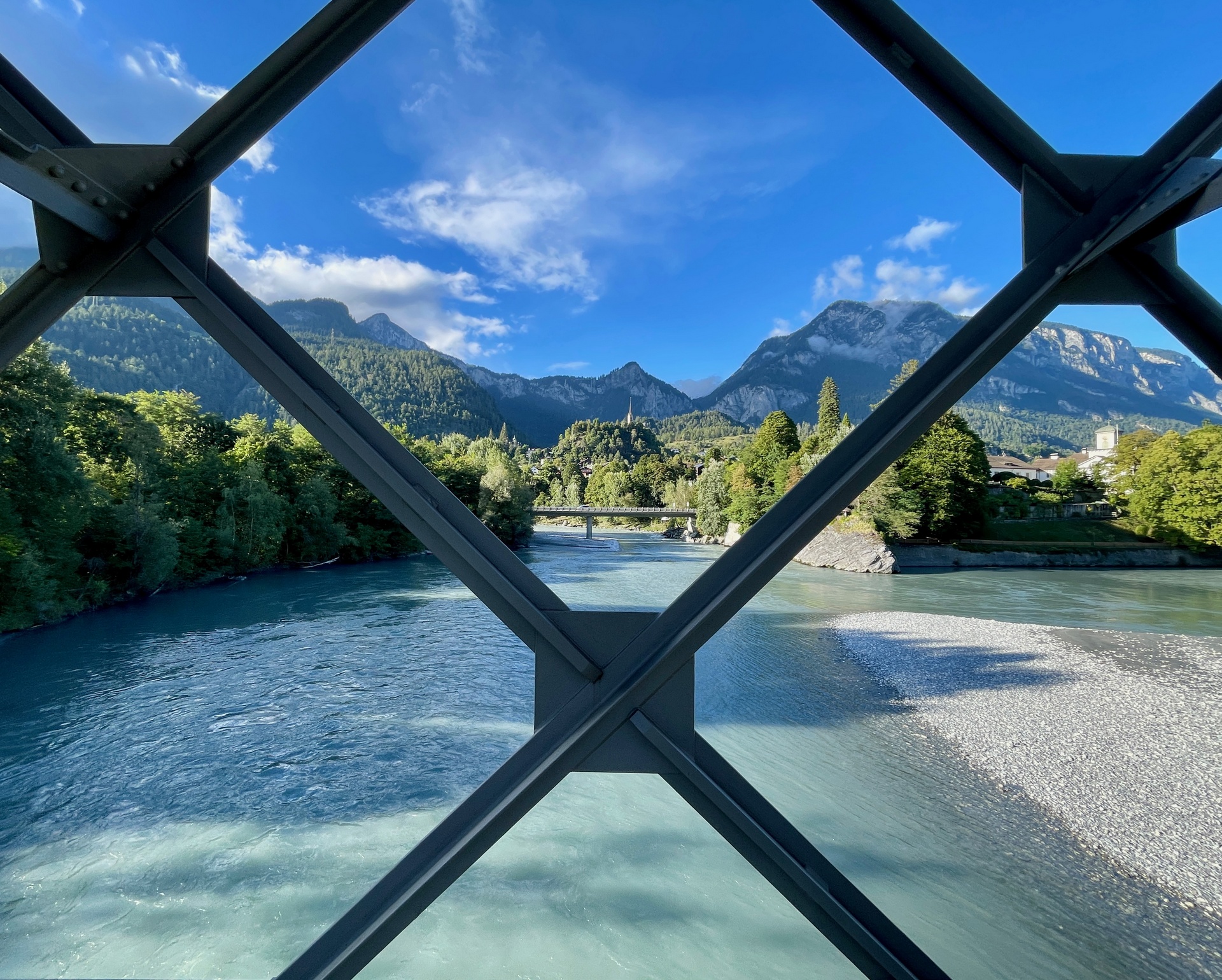 Vigh Attila - Erste Hinterrheinbrücke, Reichenau, Swizterland - 2025