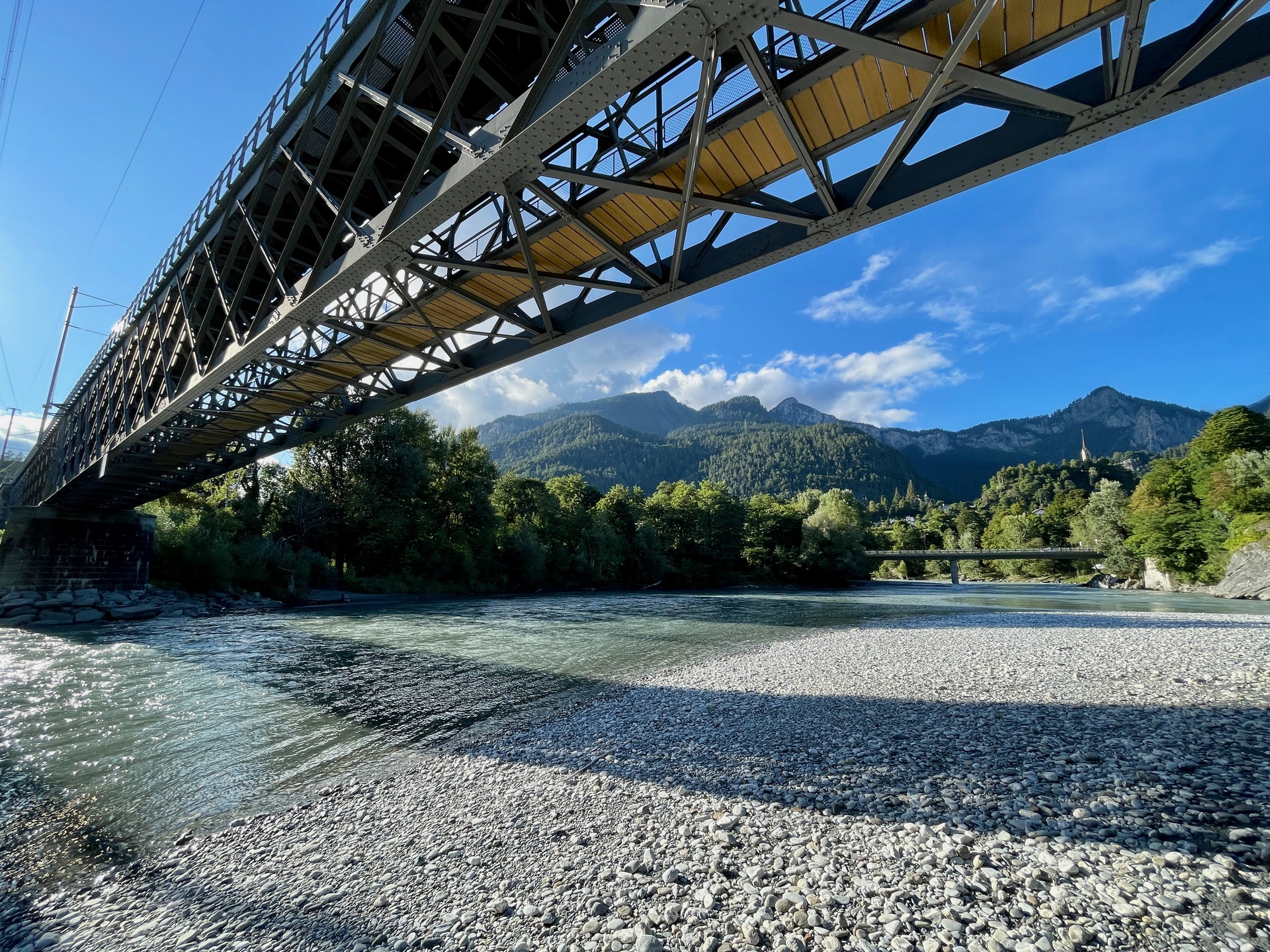 Vigh Attila - Erste Hinterrheinbrücke, Reichenau, Switzerland - 2025