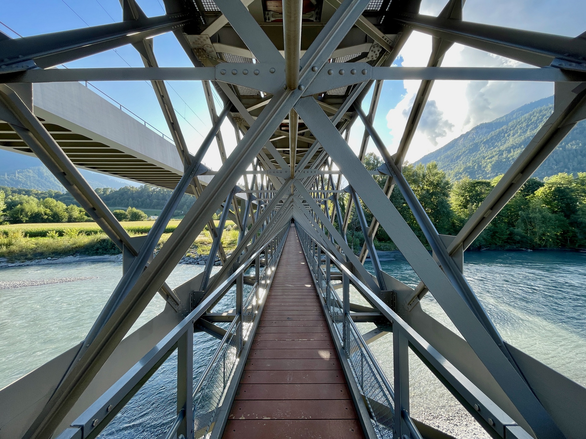 Vigh Attila - Erste Hinterrheinbrücke, Reichenau, Switzerland - 2025
