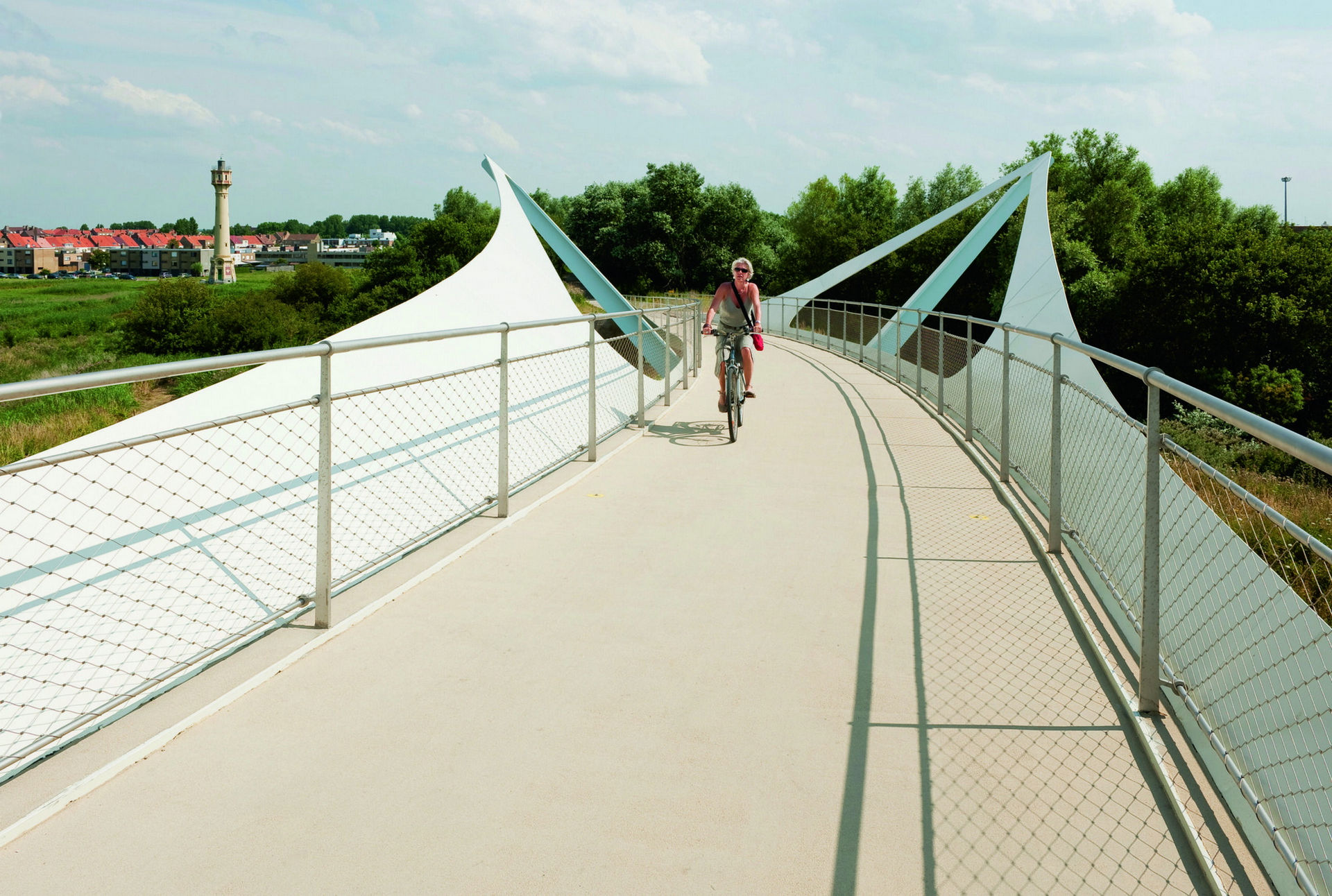 J L Deru - Lichtenlijn-brug, Knokke-Heist