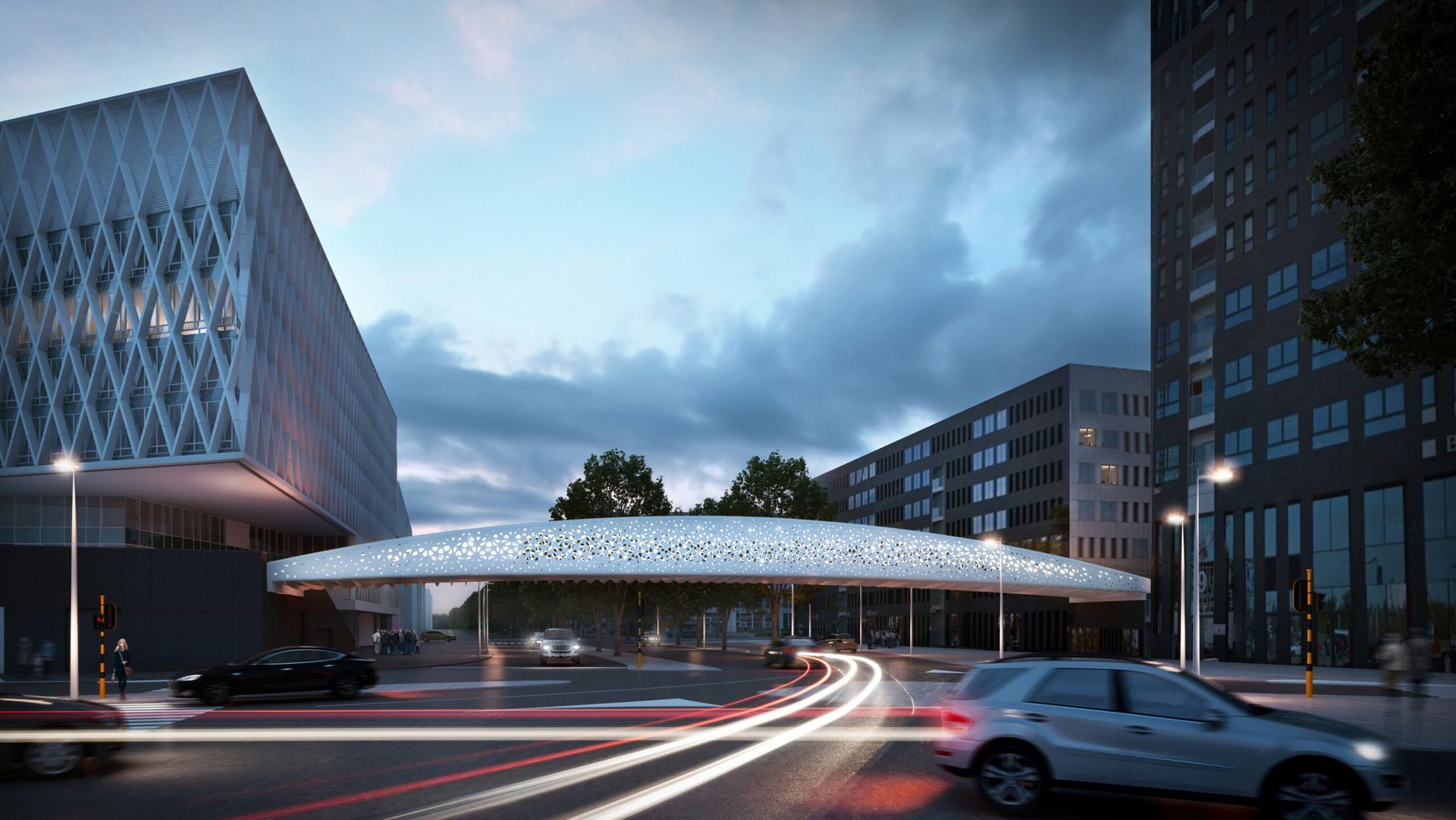 Stijn Bollaert - Parkbrug Spoor Noord, Antwerpen