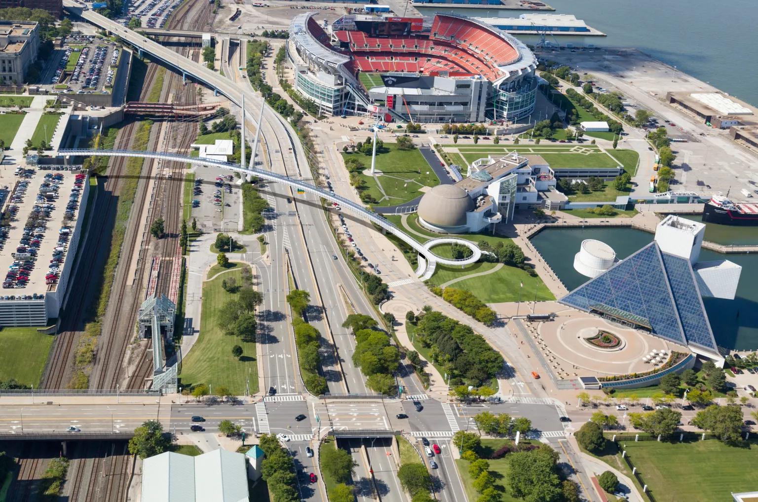 Visualization - Cleveland Lakefront Bridge, Cleveland