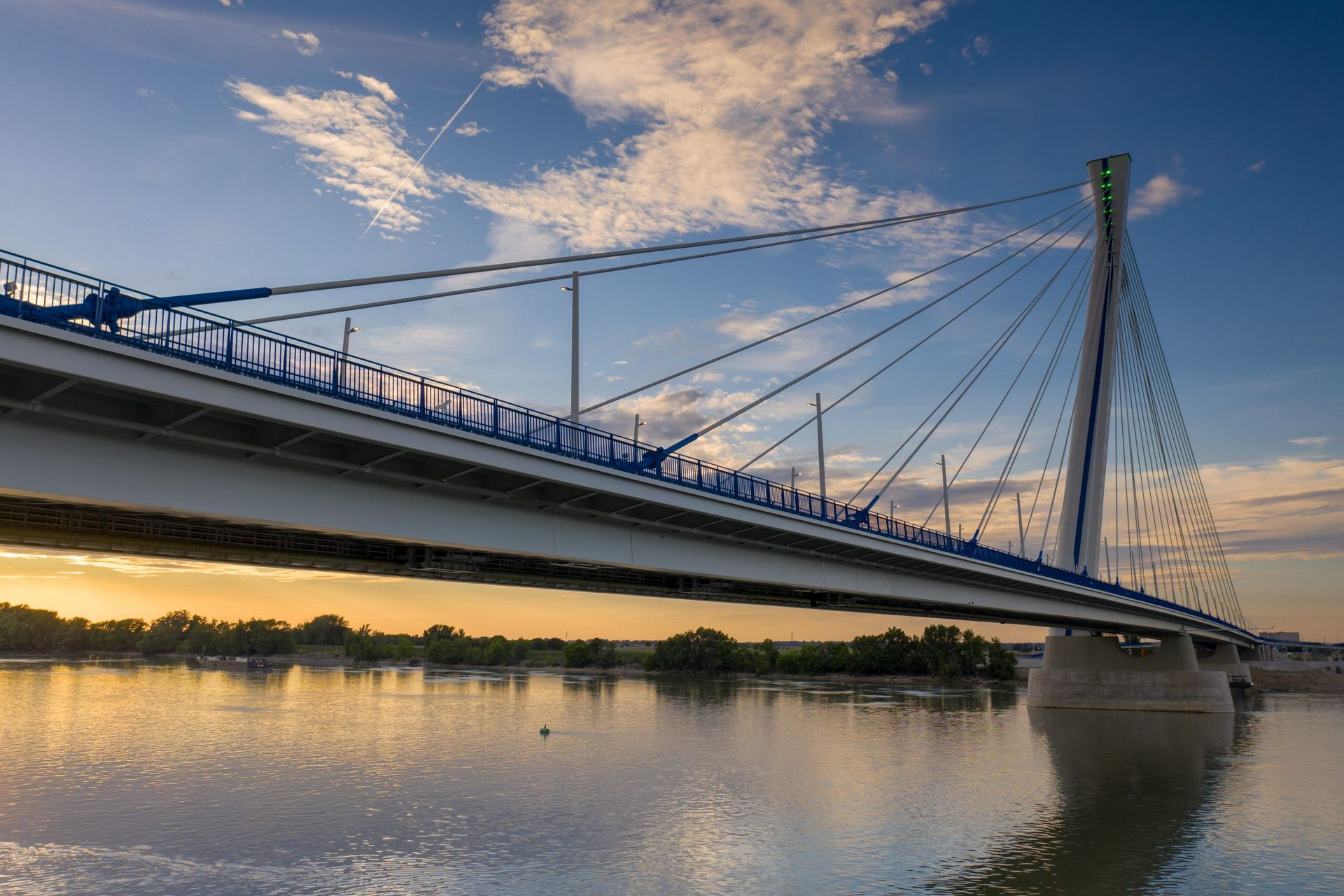 Unknown author - NIF - Monostori Bridge, Komárom