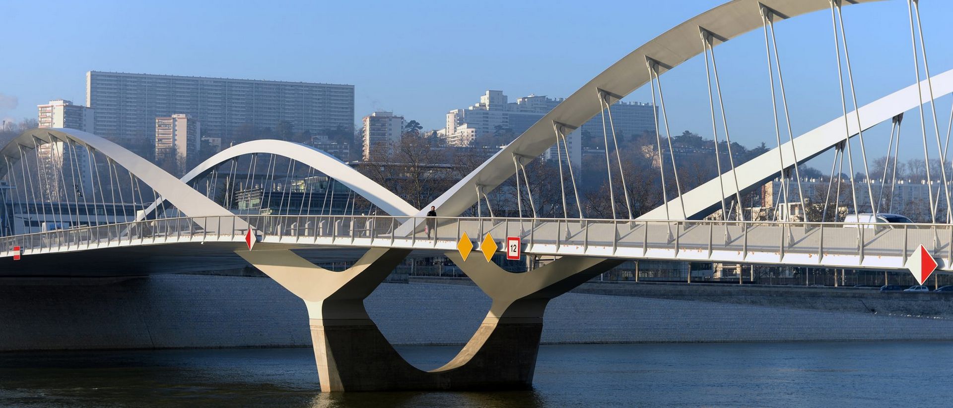 Unknown author - Pont Schuman, Lyon - 2018